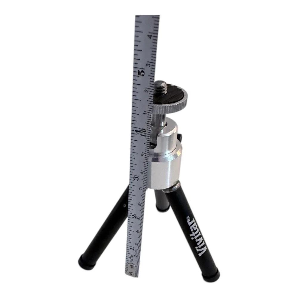 Vivitar‎ Mini Tripod and GoPro Side Mount Bundle Black Silver Camera Accessories